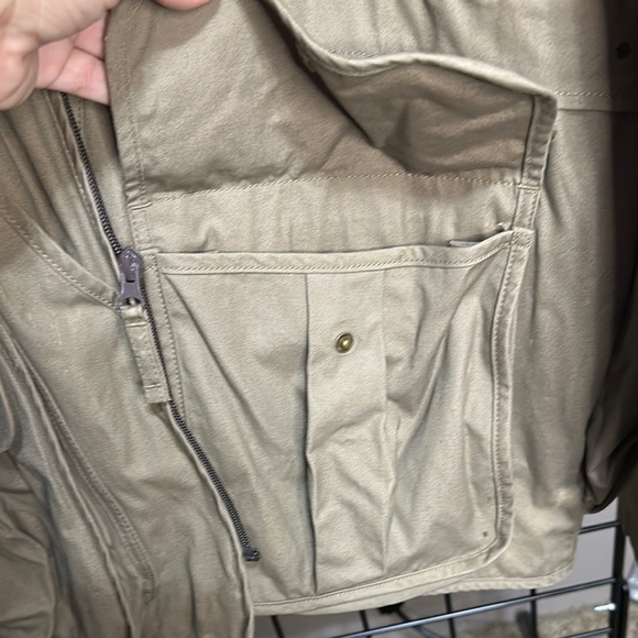 Wallis Orange and Khaki Men's wild game jacket - Picture 8 of 8